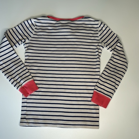 Mini Boden Girls Striped Top Size 7 years Pullover Round Neck - Picture 5 of 7